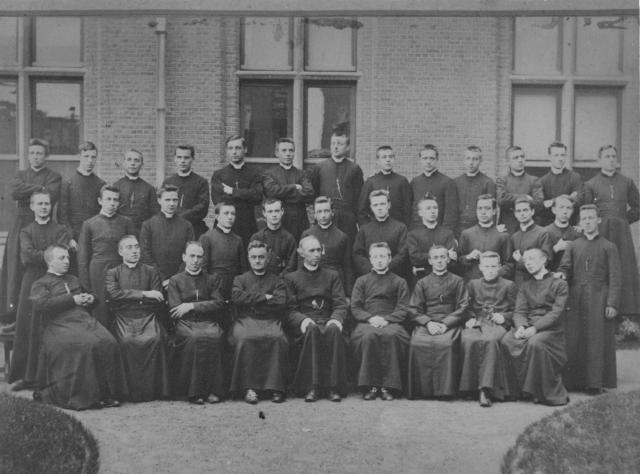 Groepsfoto Leo XIII  