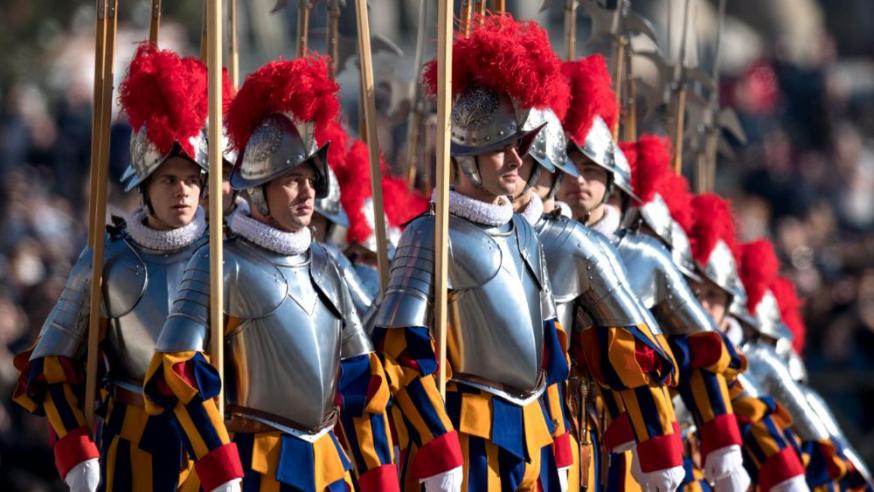 Zwitserse garde © Vatican Media