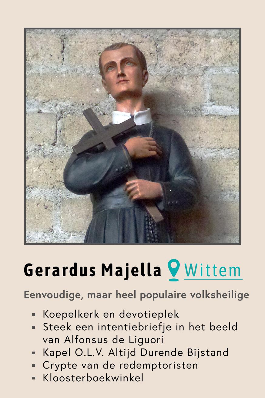 Gerardus Majella in Wittem (NL) © H. Catharina kerk Montfort, Roerdalen - Havang(nl), Wikimedia