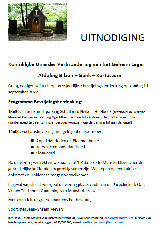Herdenking  © Jean-Ghilain Meyers