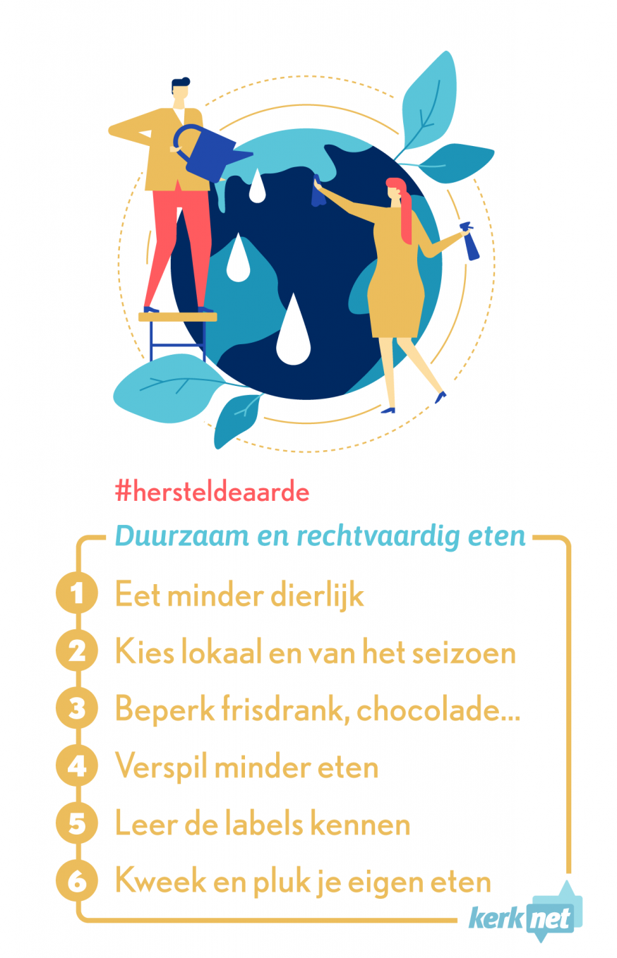 Duurzaam, rechtvaardig én lekker eten #hersteldeaarde © Sim D'Hertefelt