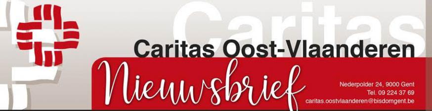  Nieuwsbrief Caritas Oost-Vlaanderen © Bisdom Gent
