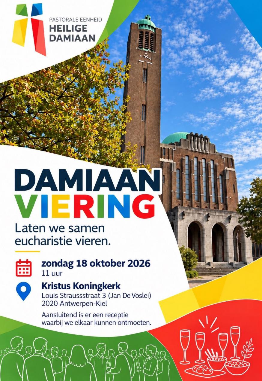 Damiaaanviering 18/10/2026 © Dirk Bellens