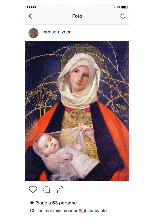 Jezus op Instagram? Jezus op Instagram?