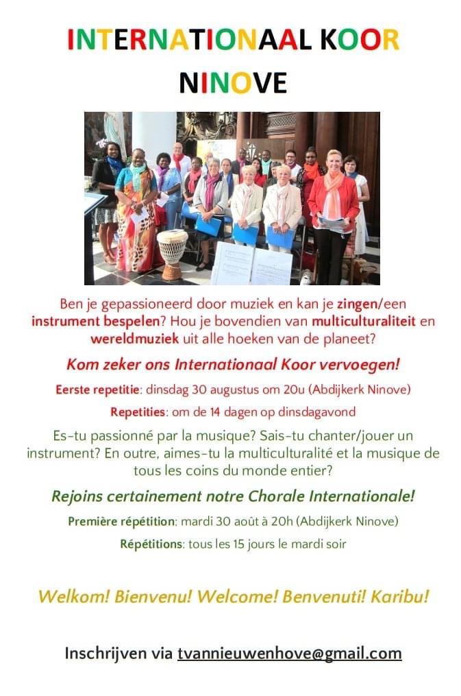 Internationaal koor © Tim Van Nieuwenhove