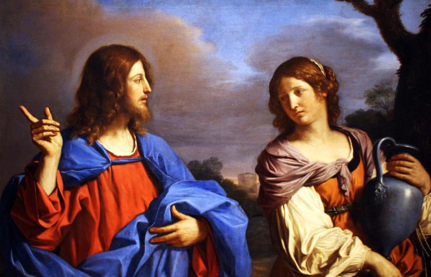 Jesus-en Maria Magdalena © Pixabay