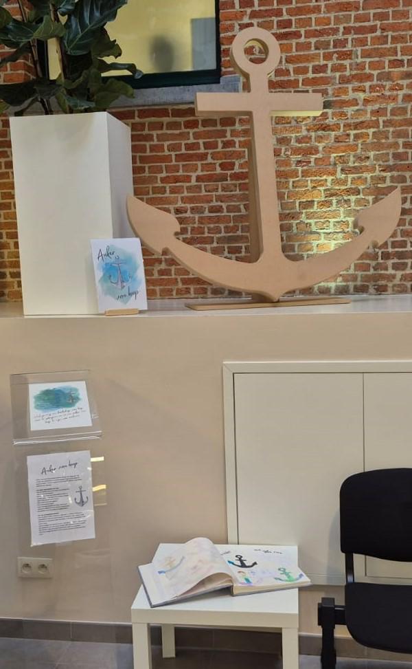 Dekenale anker in gemeentehuis Stekene 