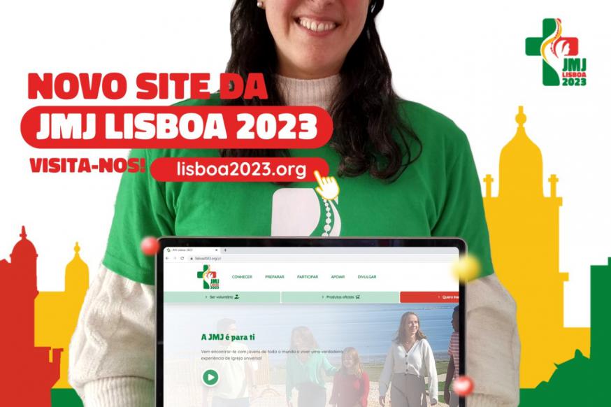 De website bevat info in 5 talen © JMJ Lisboa 2023