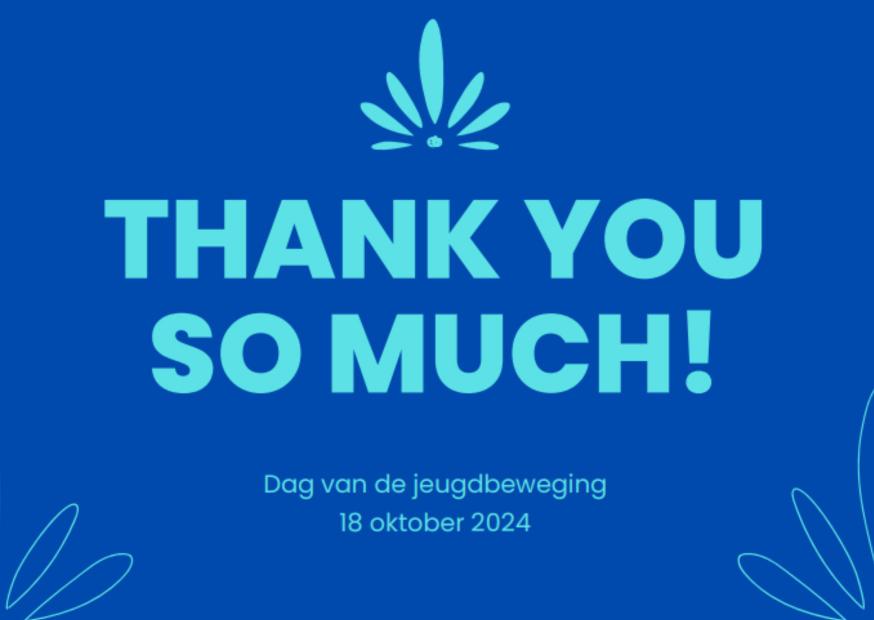 dag van de jeugdbeweging 