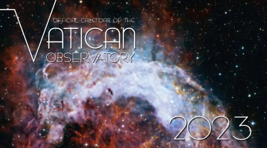 Omslag van de kalender van de sterrenwacht van het Vaticaan © Vaticaans Astronomisch Observatorium