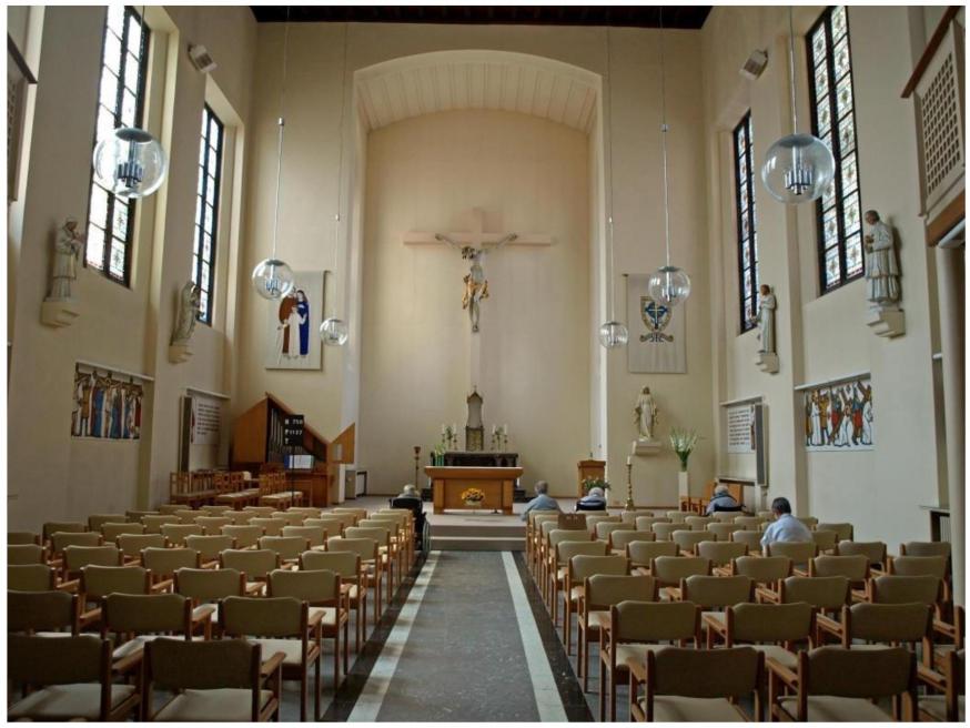 Oorspronkelijke kapel van de zusters van Heule 