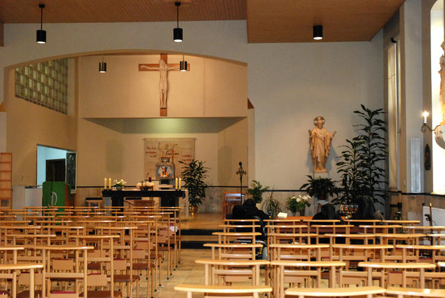 De laatste viering in de kapel van de Genkse clarissen vindt plaats op zondag 19 februari 2017. © Bisdom Hasselt