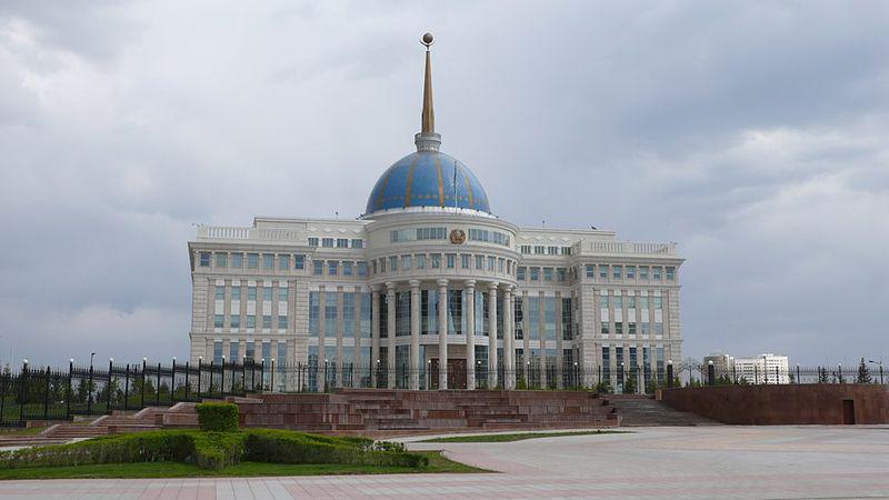 Het Paleis van de president van Kazachstan © Wikipedia