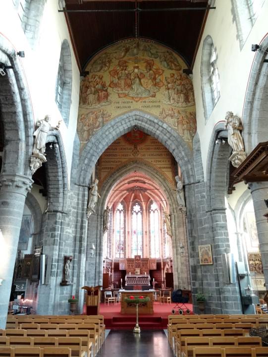 Interieur O.L.Vrouwekerk Deinze © Pascal Van Acker Agentschap Onroerend Erfgoed