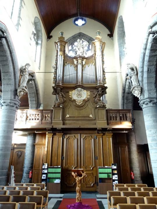 orgel O.L.Vrouwekerk Deinze © Pascal Van Acker Agentschap Onroerend Erfgoed