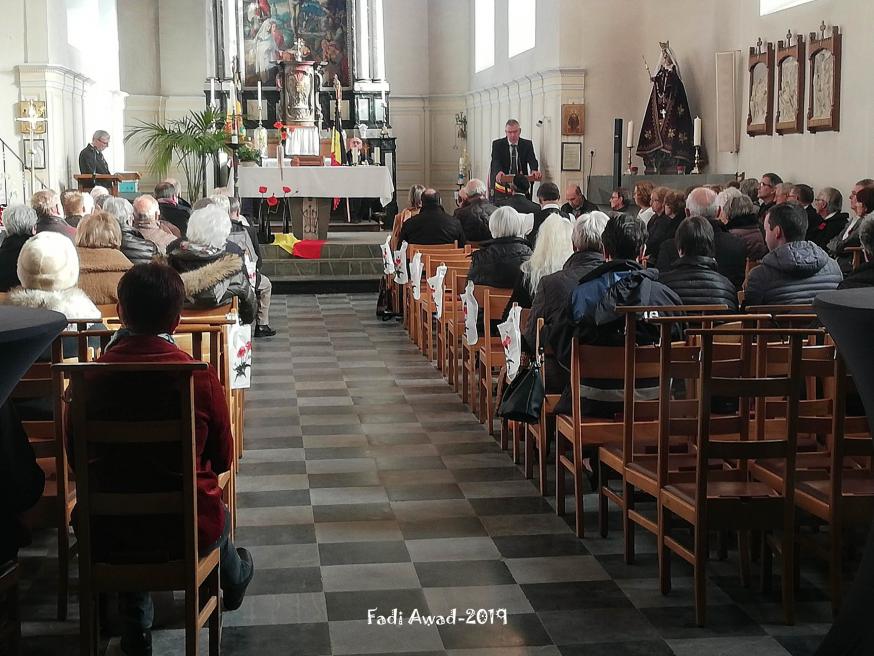 Kerk Kerkom interieur © Sjalom Boutersem