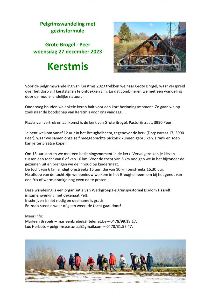 pelgrimspastoraal © Pelgrimspastoraal Hasselt