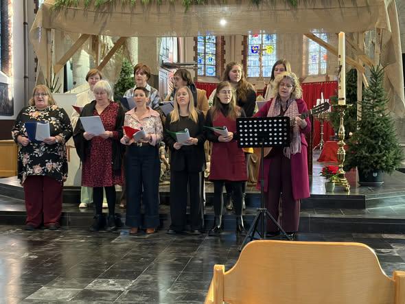 Kerstviering Sin-Martinus Koekelare © J. Follet