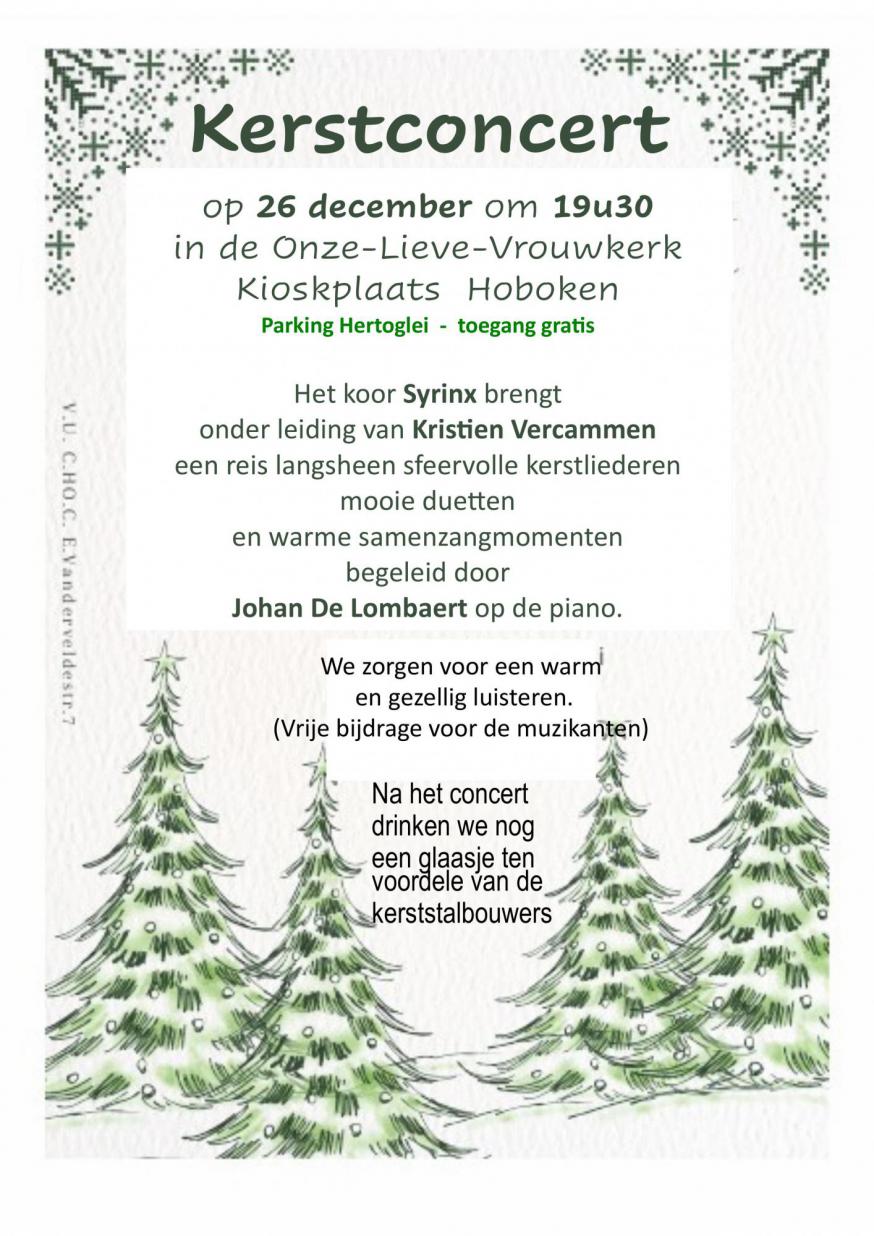 kerstconvert 18/12 