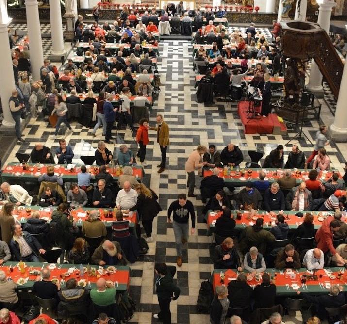 Kerstfeest met de vrijwilligers van Sant'Egidio © Sant'Egidio