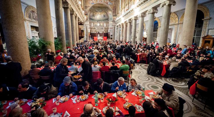 Kerstmaal met Sant'Egidio © Sint-Egidiusgemeenschap