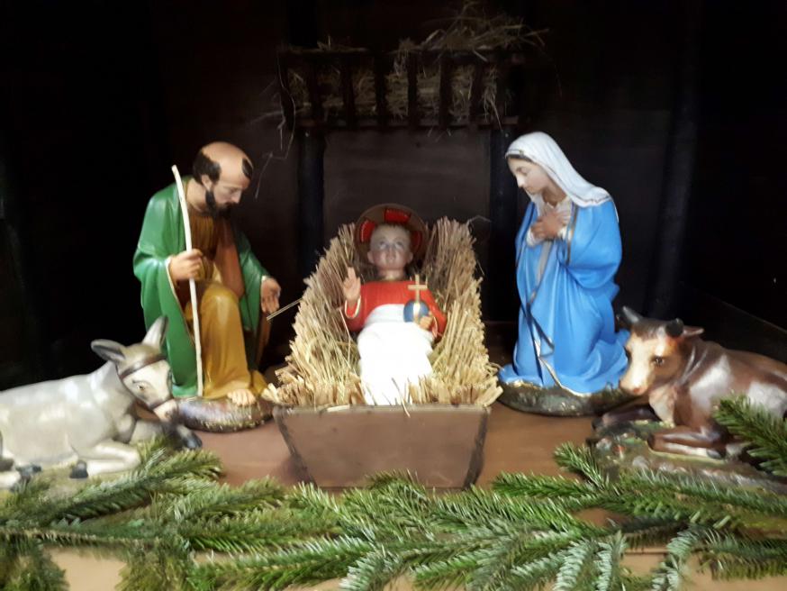 Kerststal Kruisstraat Moerbeke © Geert Defauw