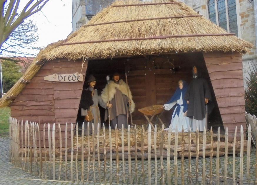 Kerststal Vrasene © Kerstcomité Vrasene