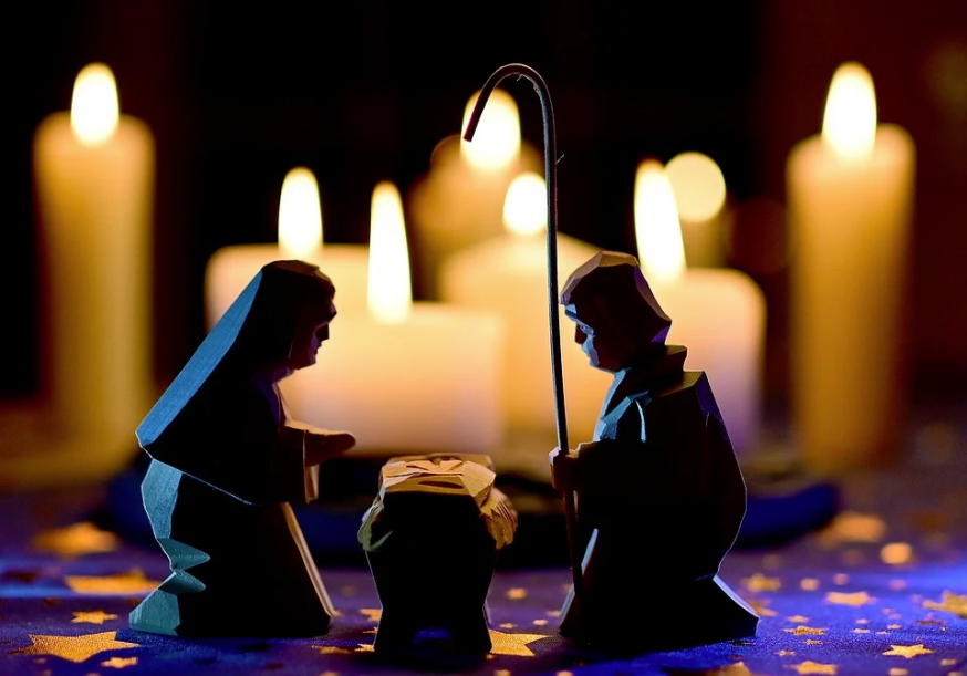 Kerststal 