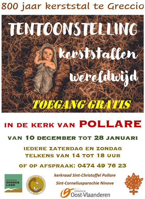Kerststallententoonstelling 2023 in Pollare © Alexander Vandaele