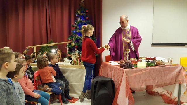 kerstviering in de Eeckberger © Urbain Van Kemseke