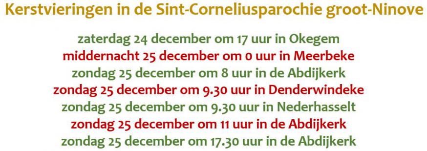Kerstvieringen 2022 in groot-Ninove © Alexander Vandaele