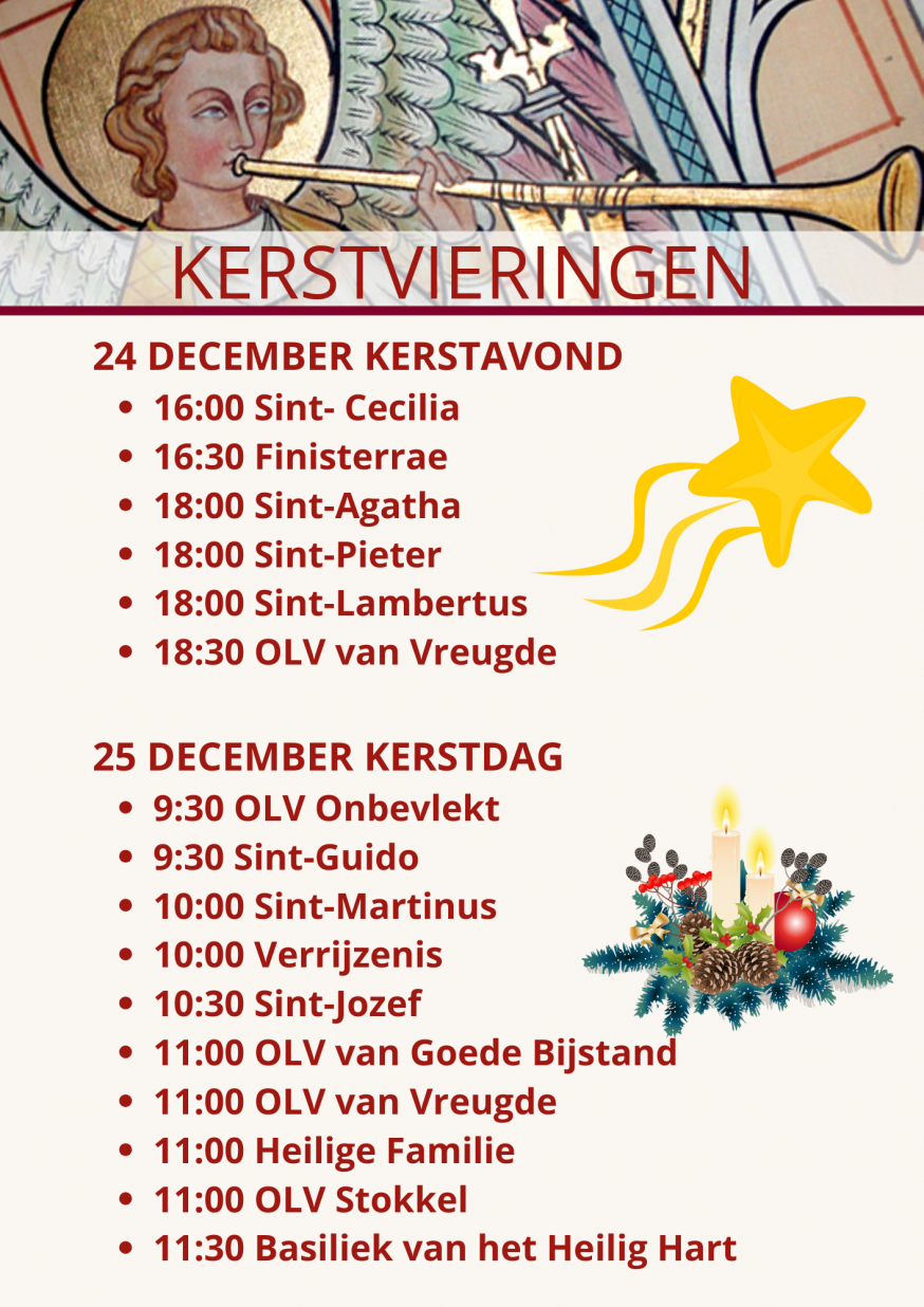 Kerstvieringen Vlaamse Pastoraal in Brussel © Paulusgemeenschappen Brussel