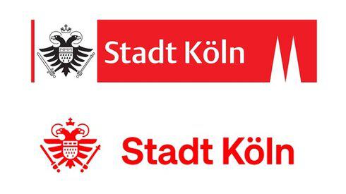 Het oude en het nieuwe logo © Stad Keulen