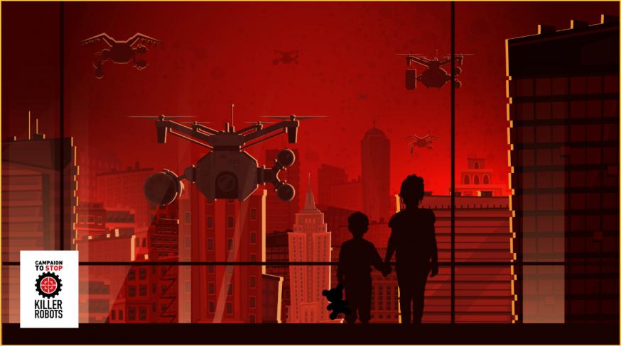 Campagne tegen killer robots © Campaign to Stop Killer Robots Campagne tegen killer robots © Campaign to Stop Killer Robots