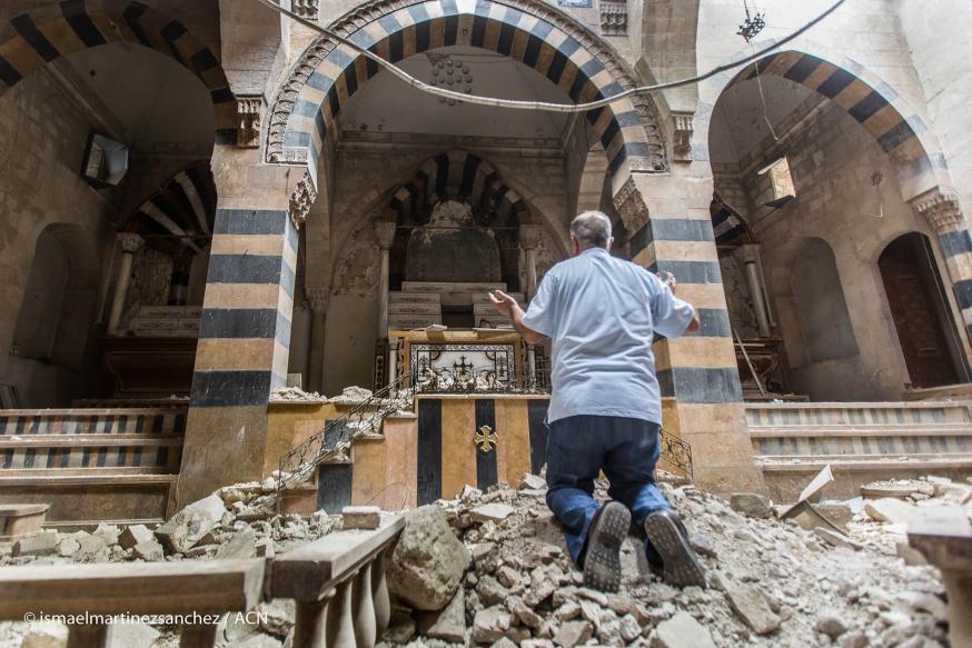 Kerk in Nood vraagt steun voor Syrische christenen © Ismael Martinze Sanchez/KIN