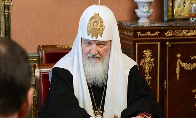 Patriarch Kirill van het Russisch-orthodoxe patriarchaat van Moskou  © ROC
