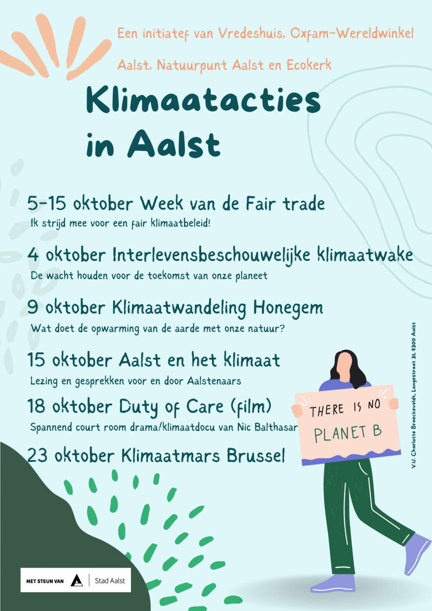 Klimaatacties in Aalst 