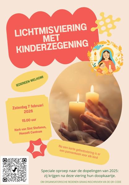 Lichtmis met kinderzegening  © A Boulet
