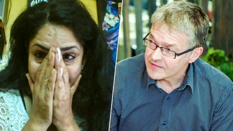 Nidhi Chaphekar en Luc Lowel. © VTM Nidhi Chaphekar en Luc Lowel. © VTM