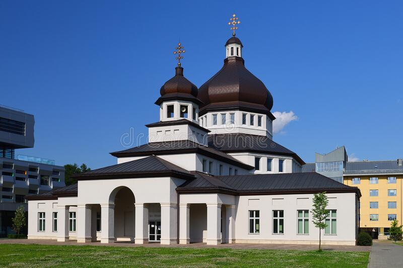Kerk Oekraïense katholieke universiteit © Stock photo's