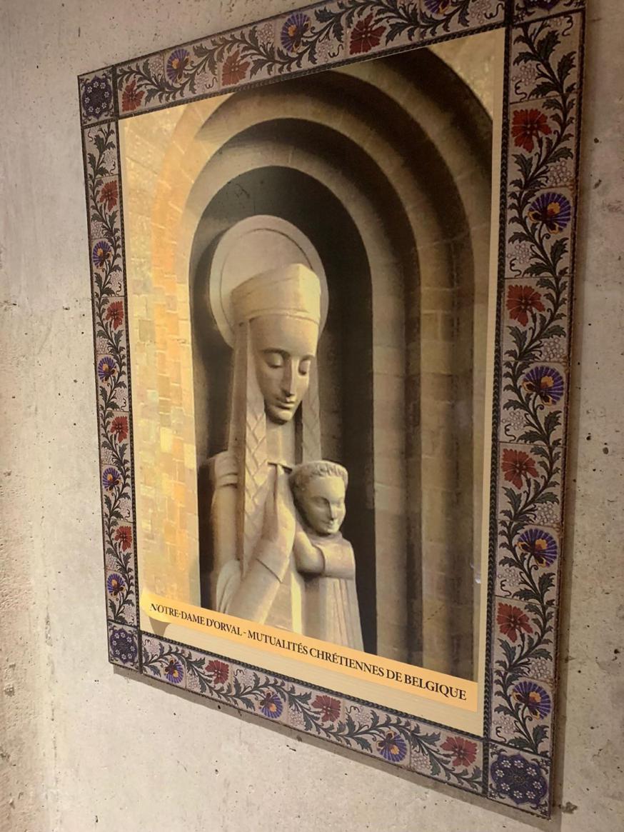 Notre Dame d'Orval in de Pius X-basiliek © Bedevaarten bisdom Gent, foto: Jonathan Beyaert 