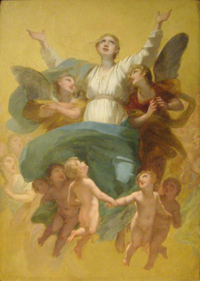 L'Assomption de la Vierge, Pierre-Paul Prud'hon (1758–1823). Foto: Wikimedia.