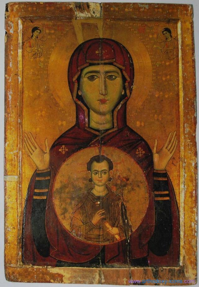 Maria in volle verwachting. 