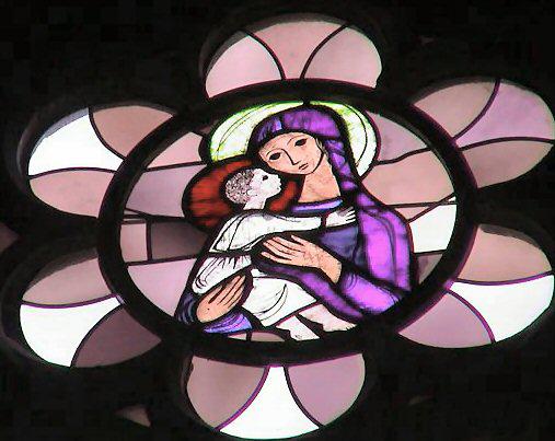 Heilige Maria en Kind Jezus © G. Deprez