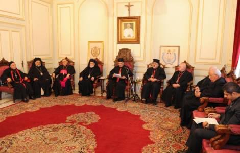 Overleg van oosterse kerkleiders  © Maronitische patriarchaat van Bkerke
