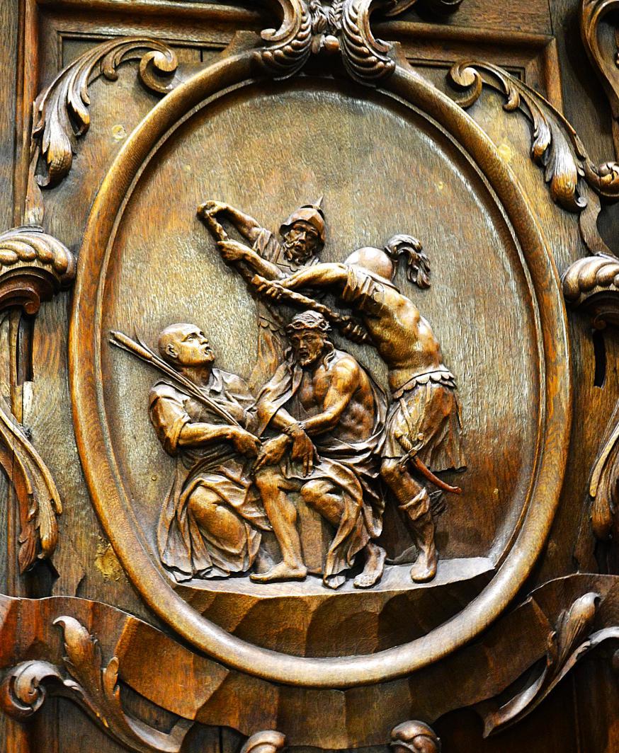 De doornenkroning van Jezus 