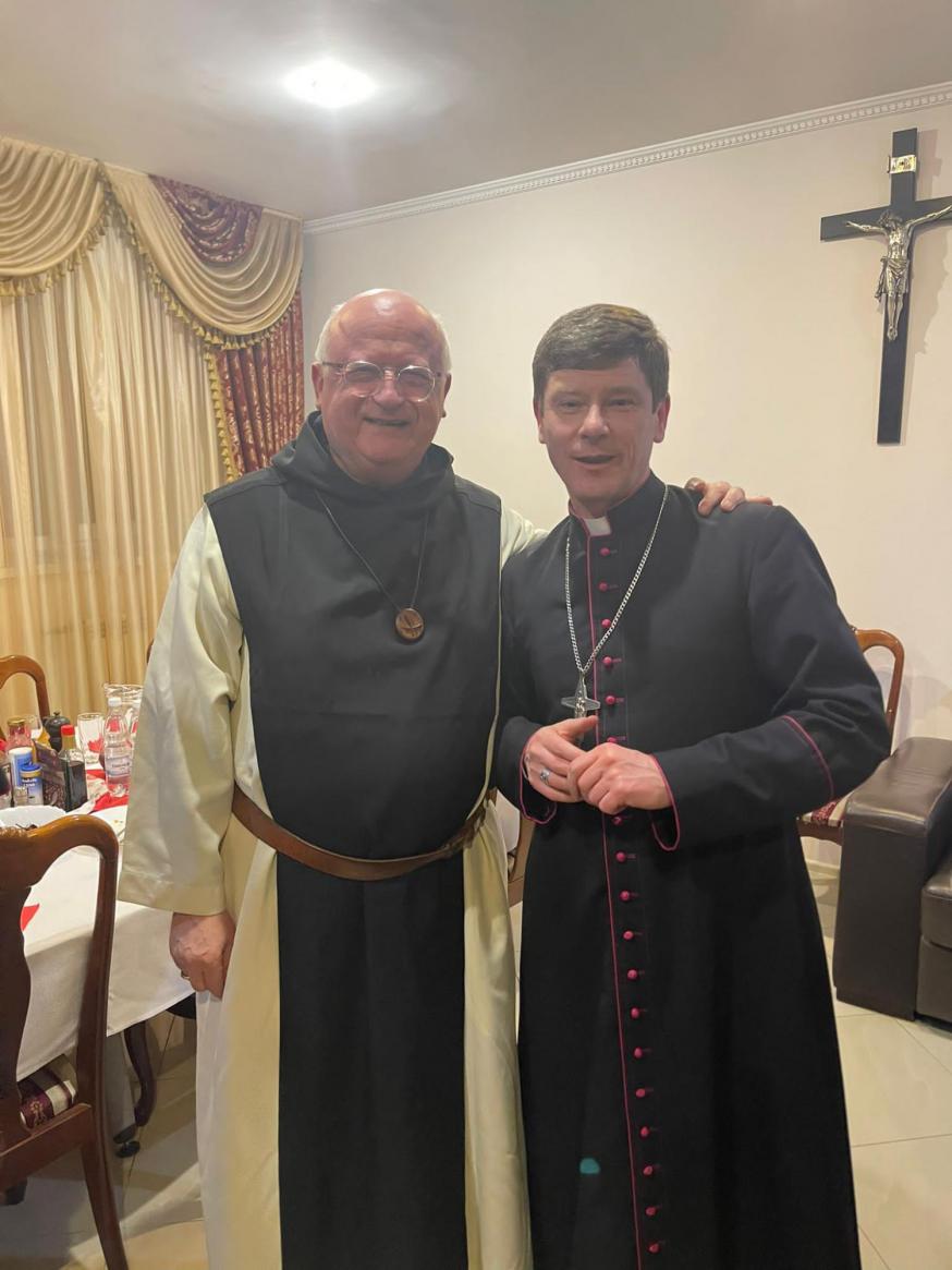 met Mgr Vladimyl © Bisschoppenconferentie