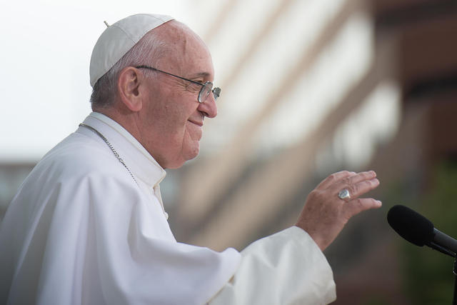 Paus Franciscus © Persdienst Pausbezoek Mexico