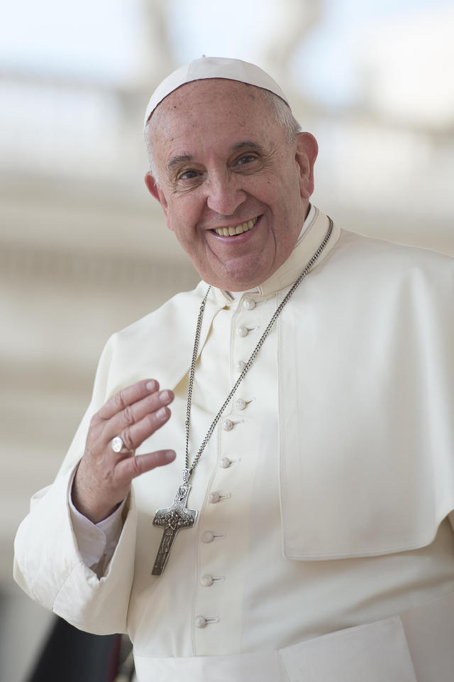 Paus Franciscus ©  Persdienst pausbezoek Mexico