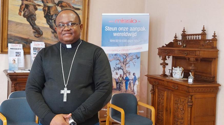 Mgr. François Abeli Muhoya Mutchapa, bisschop van Kindu (DRCongo) © Missio